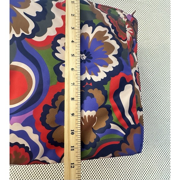 Vera Bradley Hathaway Tote Bag Nylon Large Bassanova Bold Vibrant Carried Once! - Picture 9 of 12